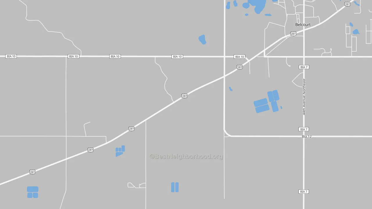 Transit Grade map of Shell Valley, ND