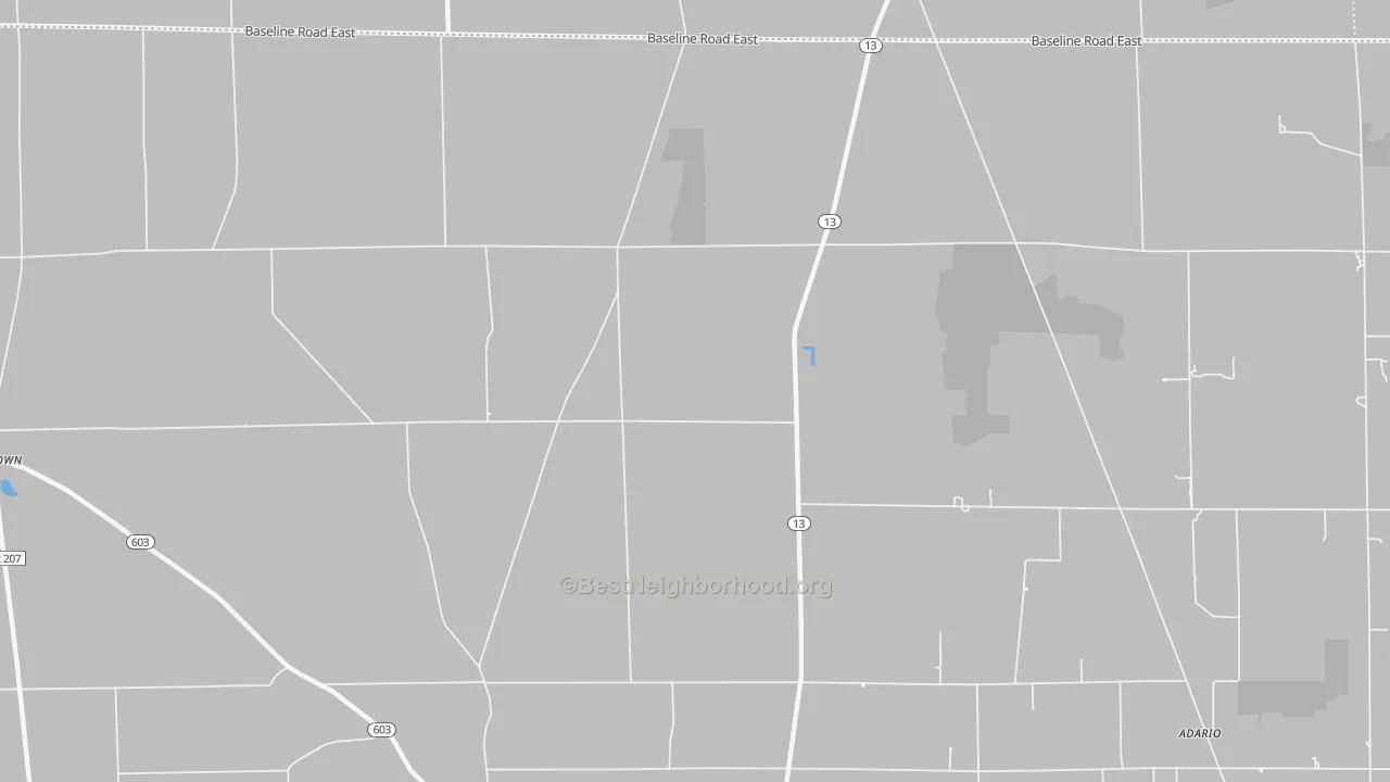 Transit Grade map of Shenandoah, OH