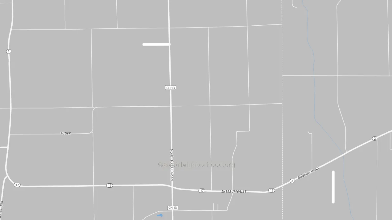 Transit Grade map of Sherburnville, IL