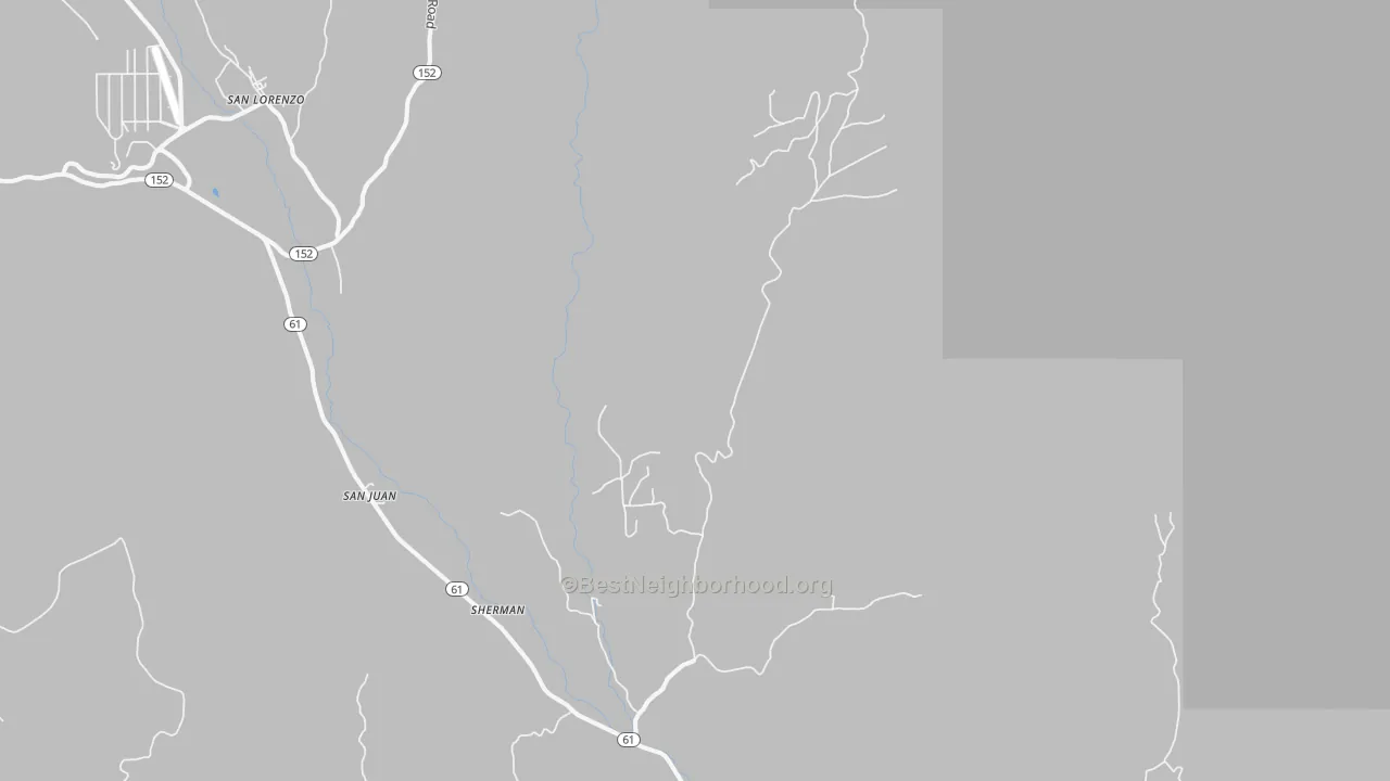 Transit Grade map of Sherman, NM
