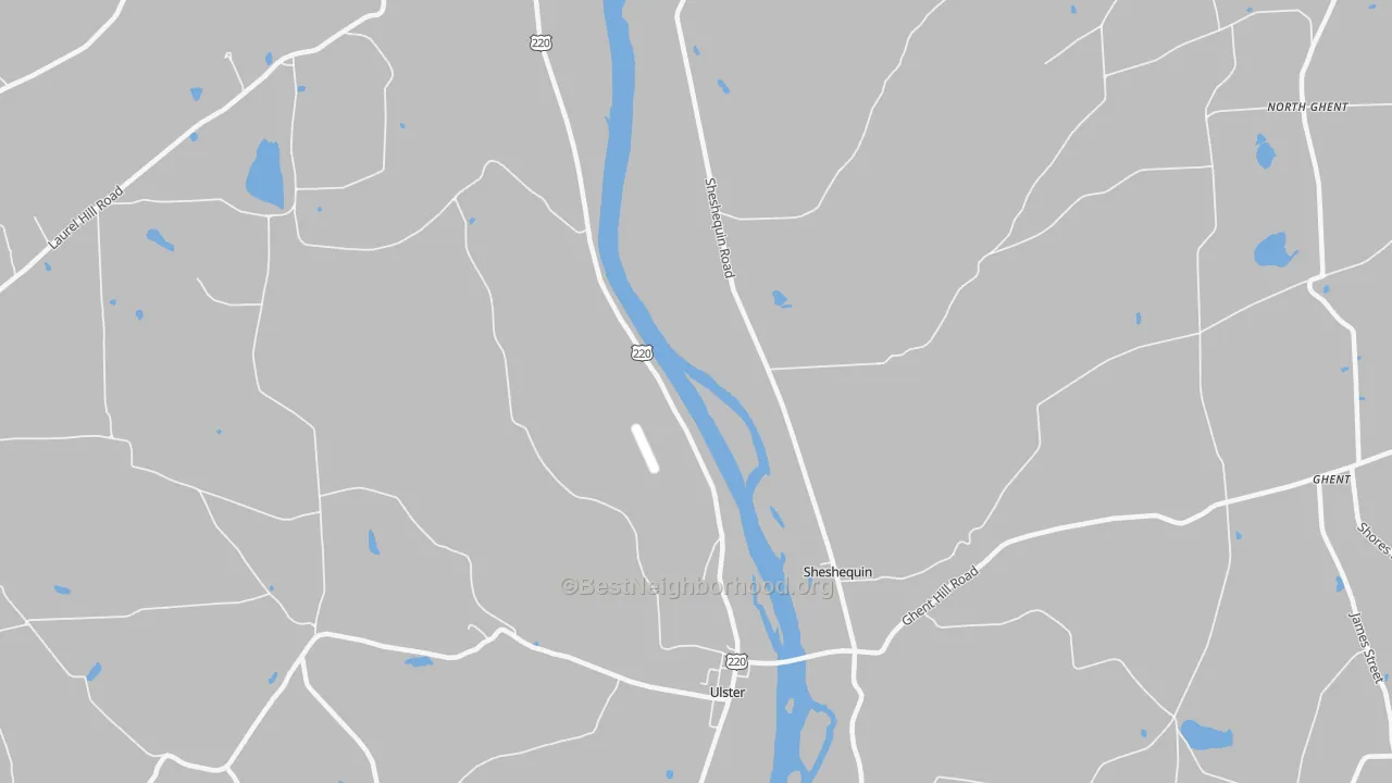 Transit Grade map of Sheshequin, PA