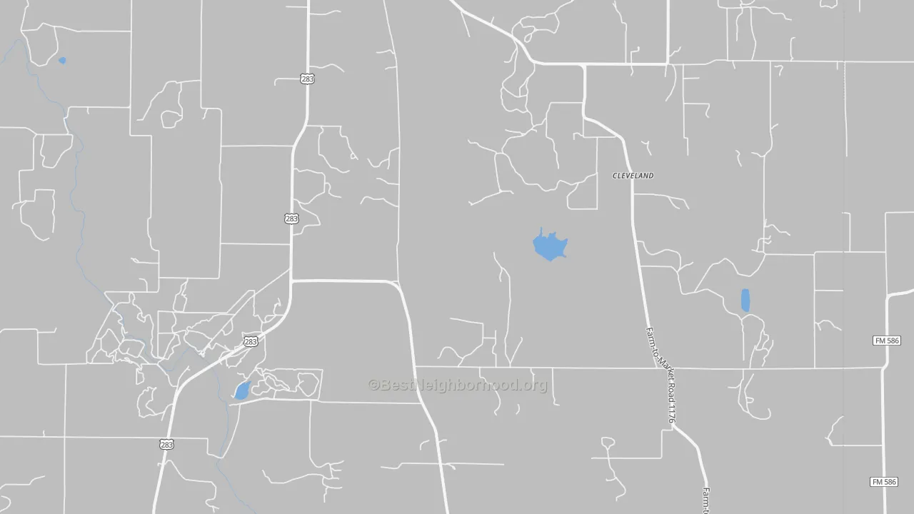 Transit Grade map of Shields, TX