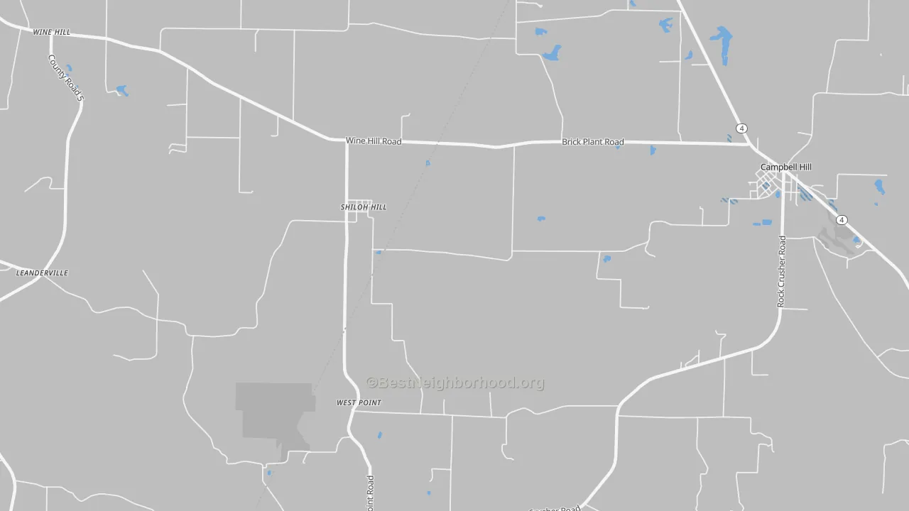 Transit Grade map of Shiloh Hill, IL