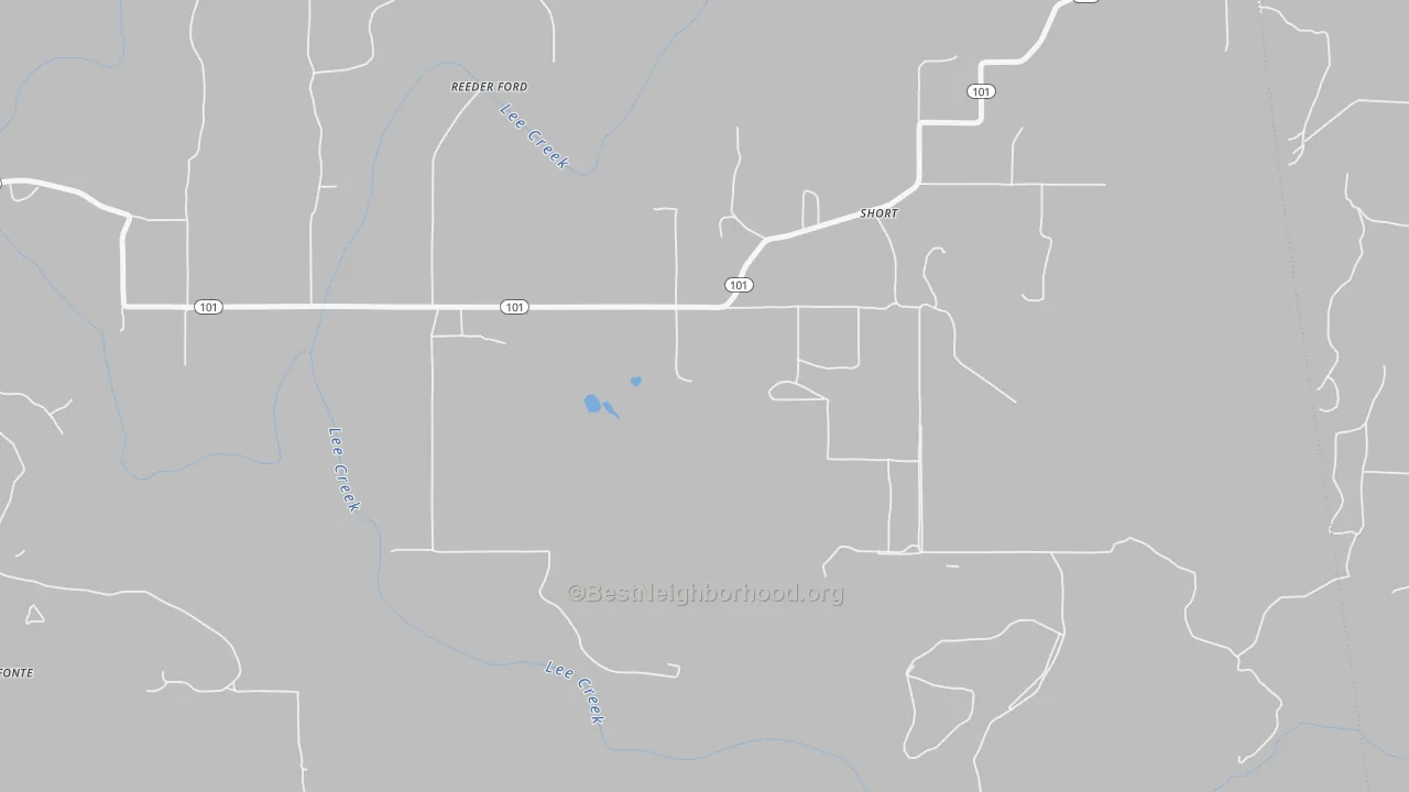 Transit Grade map of Short, OK