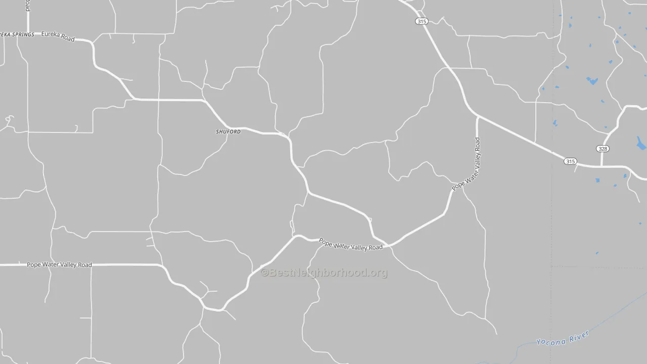 Transit Grade map of Shuford, MS