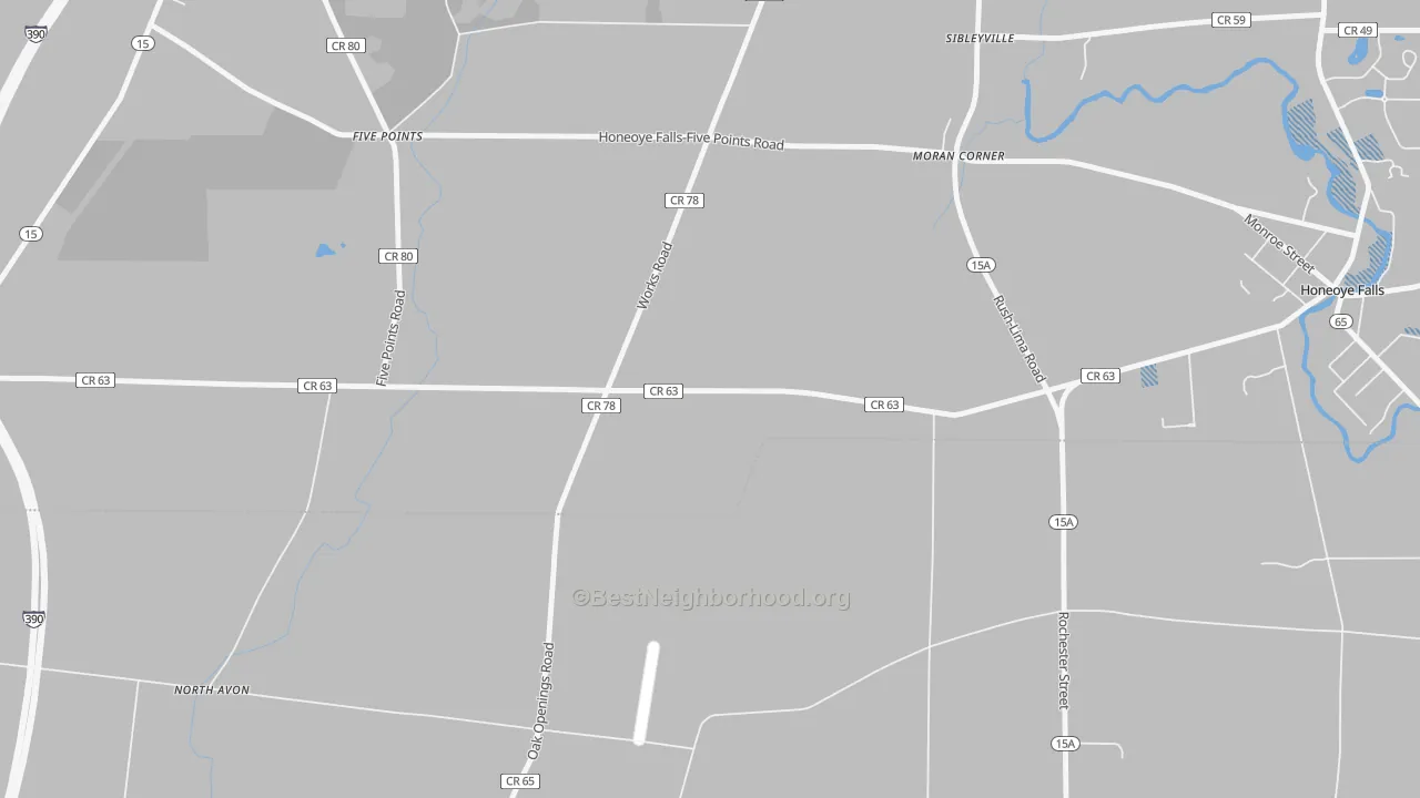 Transit Grade map of Sibleyville, NY