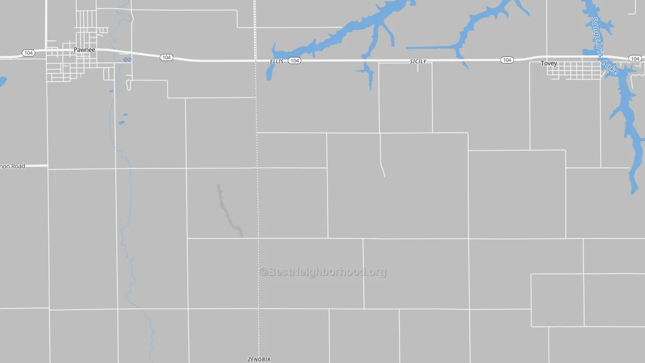 Transit Grade map of Sicily, IL