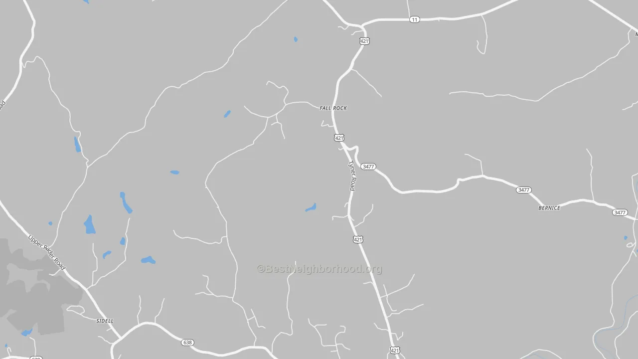 Transit Grade map of Sidell, KY