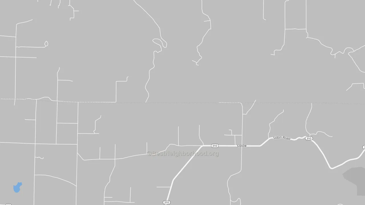 Transit Grade map of Sidon, AR