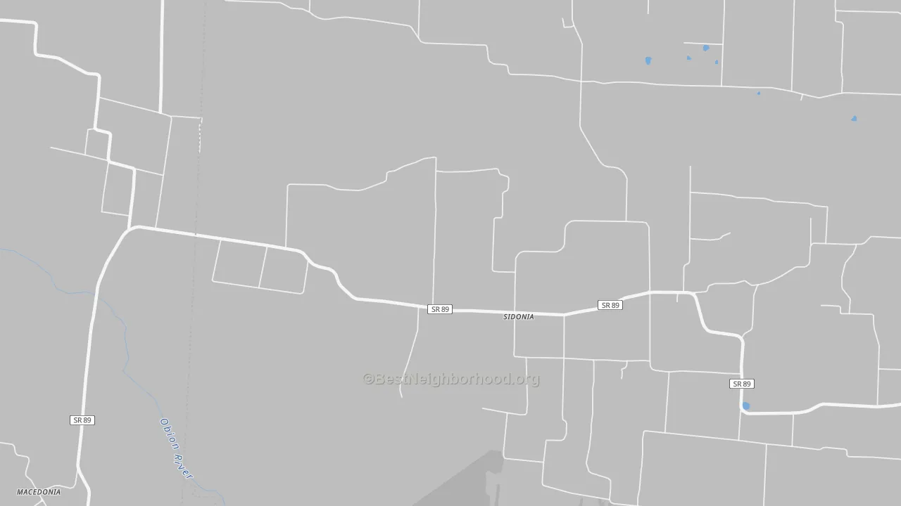 Transit Grade map of Sidonia, TN