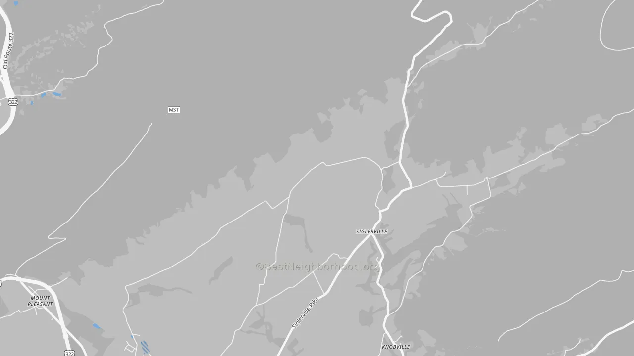 Transit Grade map of Siglerville, PA