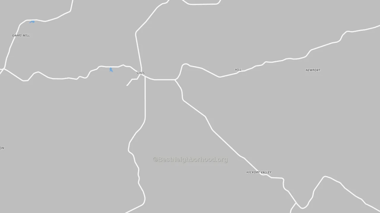 Transit Grade map of Sikes, LA