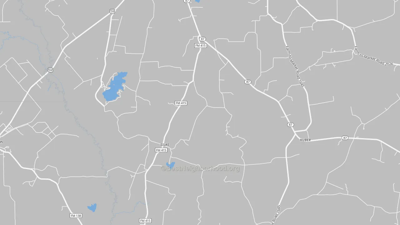 Transit Grade map of Silas, TX