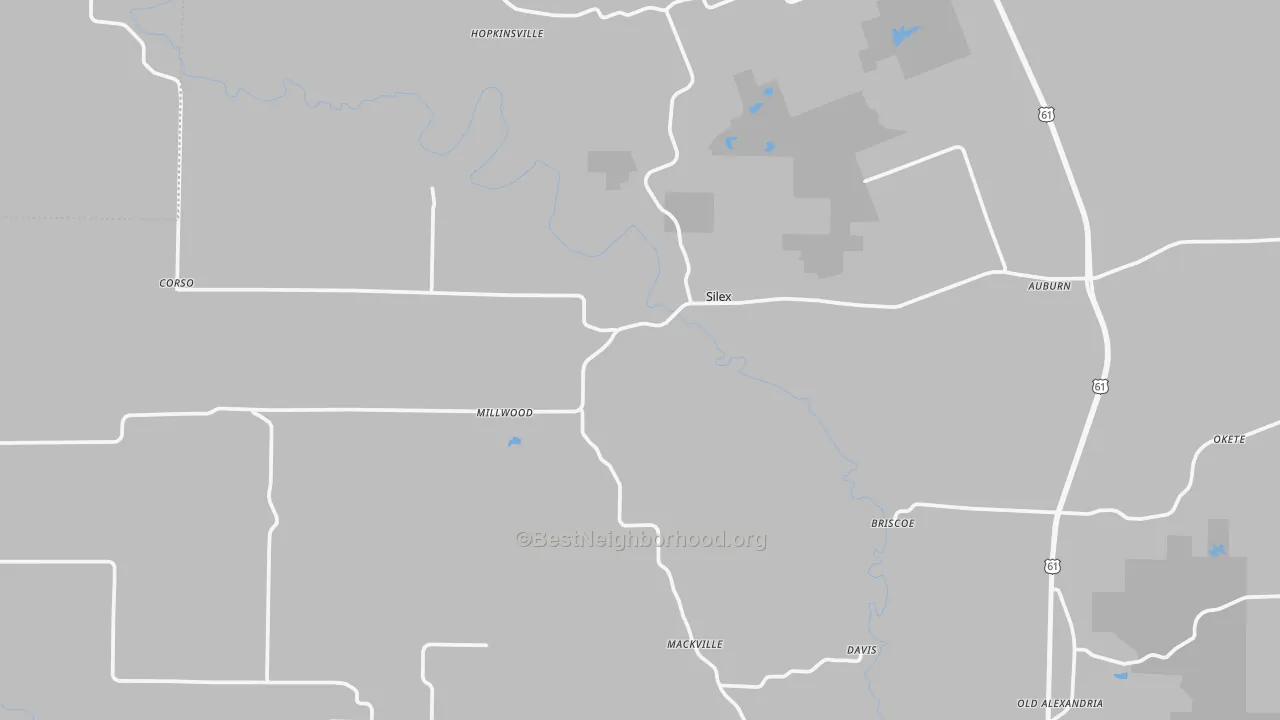Transit Grade map of Silex, MO