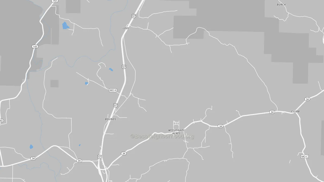 Transit Grade map of Silva, MO