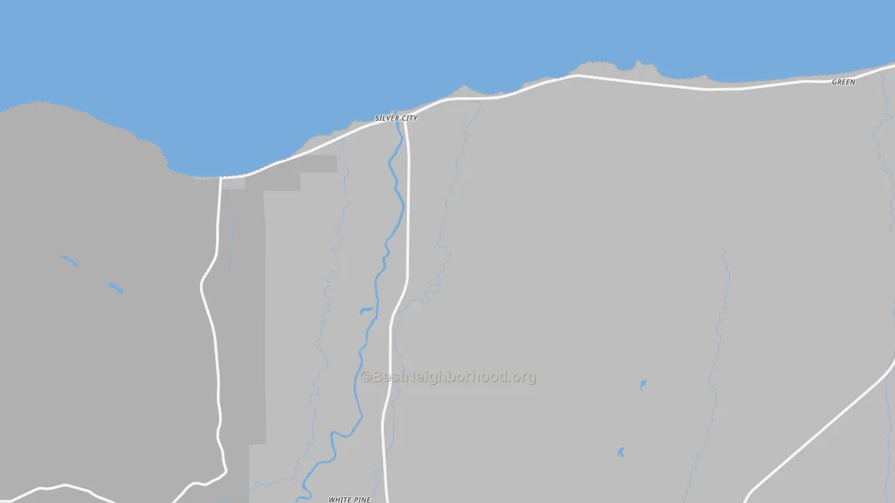 Transit Grade map of Silver City, MI