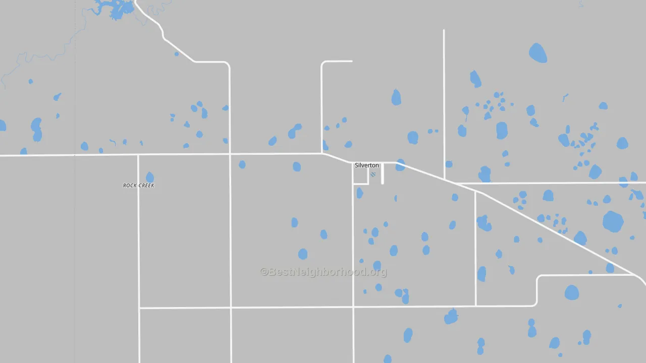 Transit Grade map of Silverton, TX