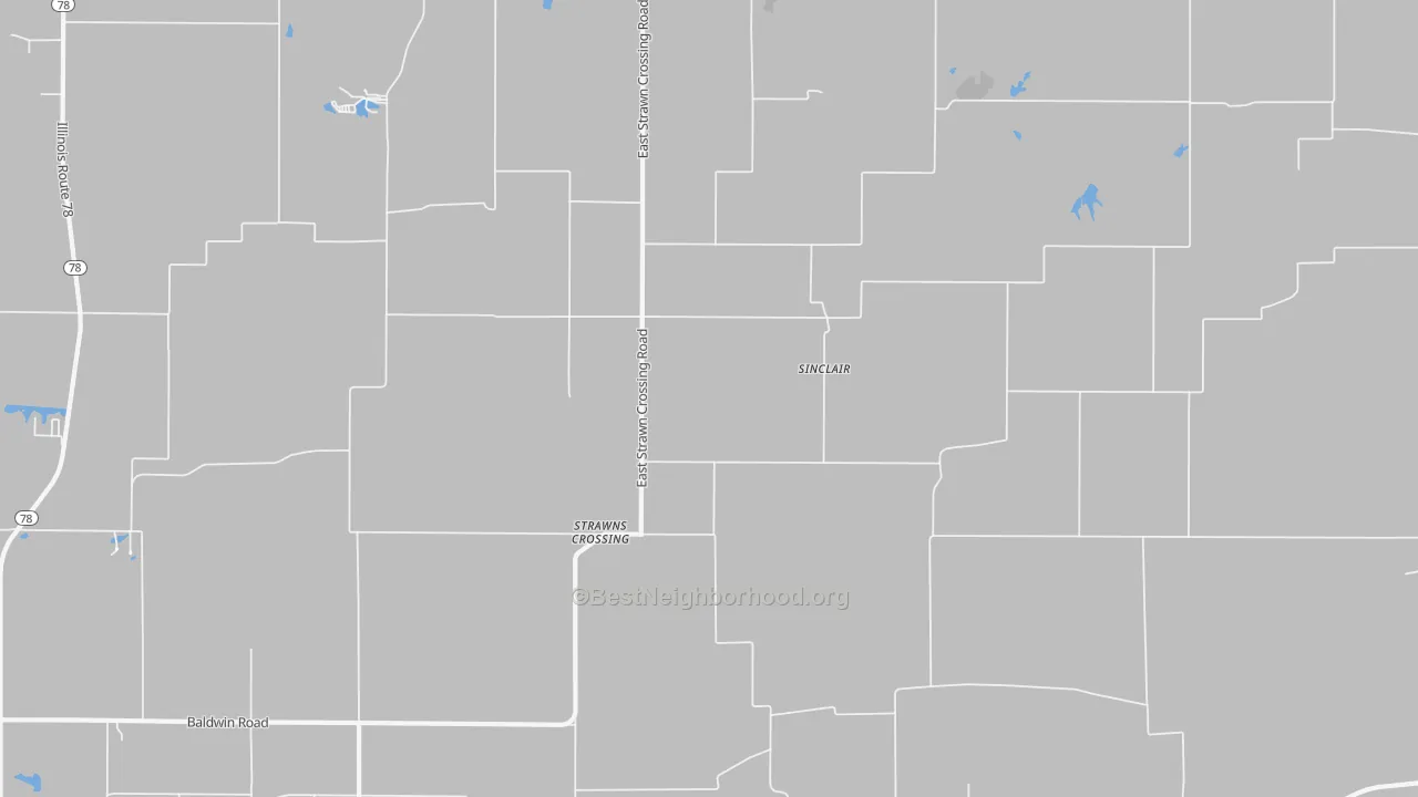 Transit Grade map of Sinclair, IL