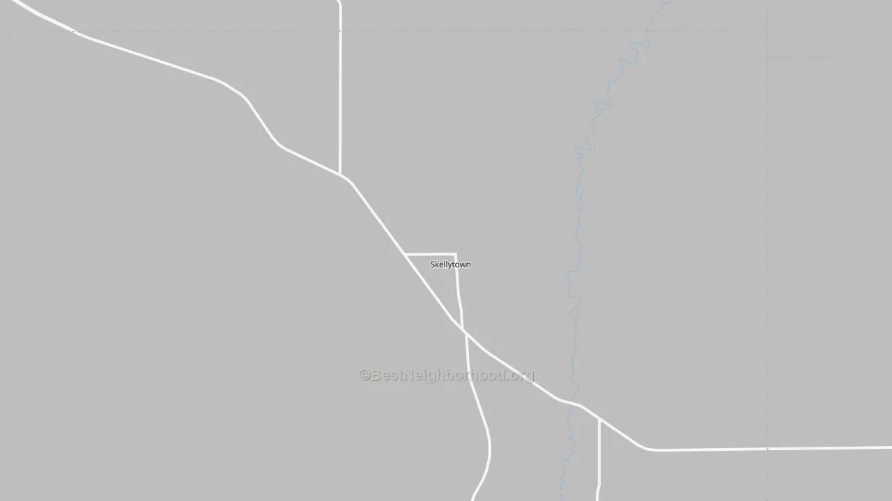 Transit Grade map of Skellytown, TX