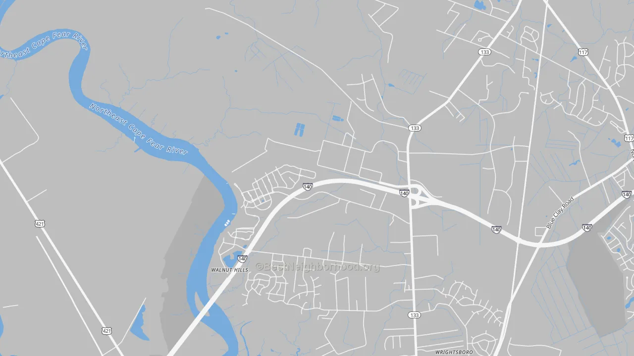 Transit Grade map of Skippers Corner, NC