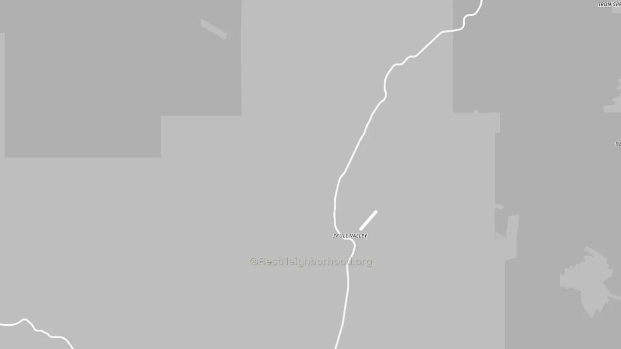 Transit Grade map of Skull Valley, AZ