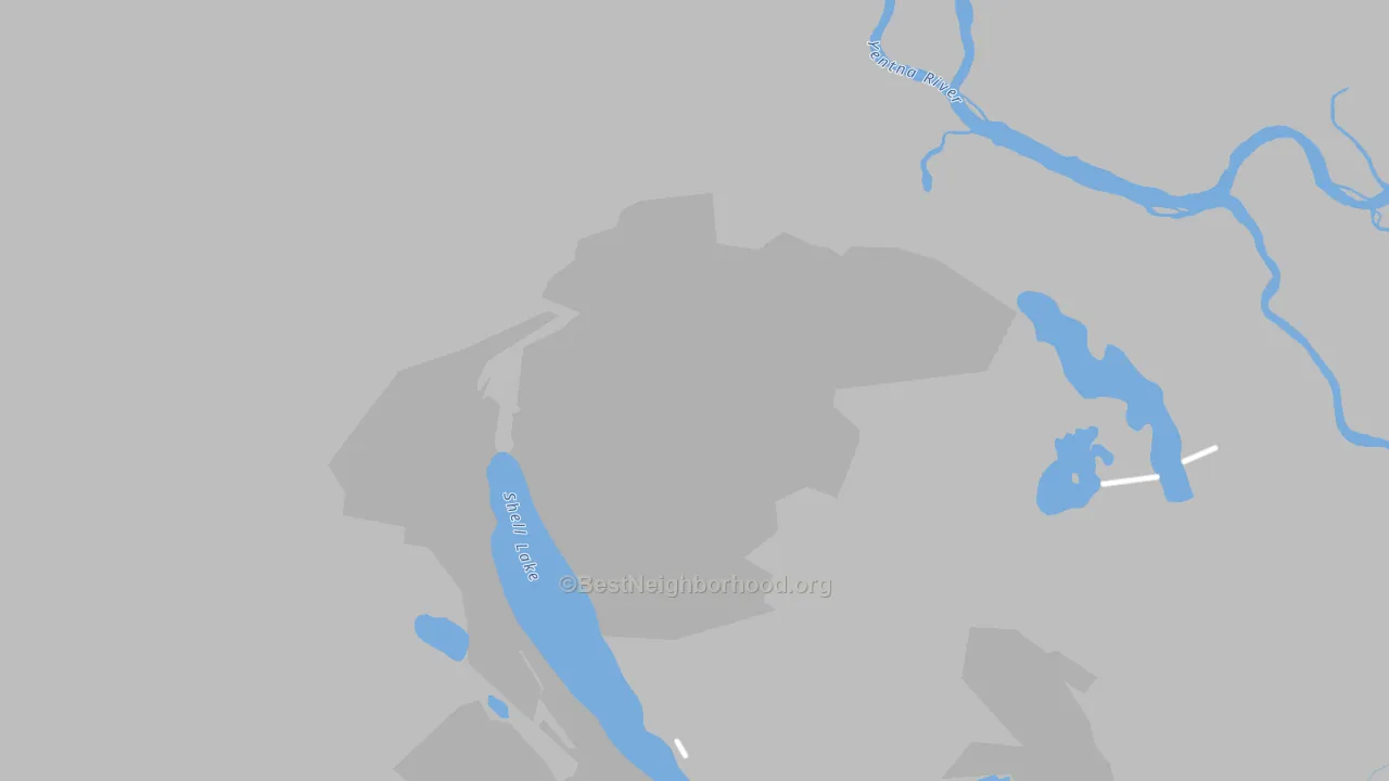 Transit Grade map of Skwentna, AK