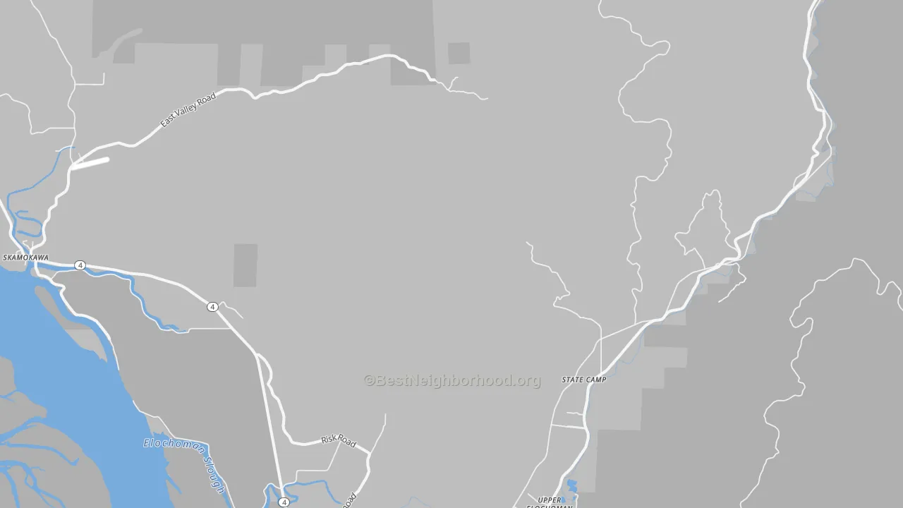 Transit Grade map of Sleepy Hollow, WA