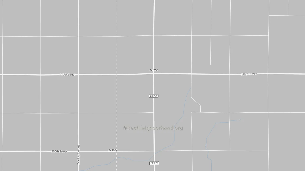 Transit Grade map of Slifer, IA