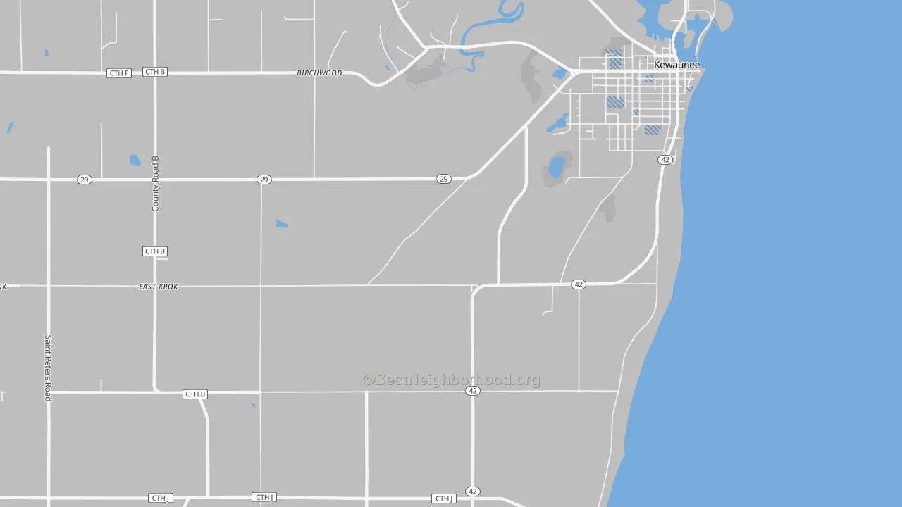 Transit Grade map of Slovan, WI