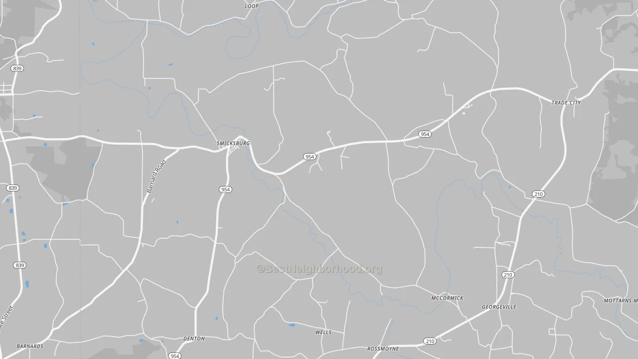 Transit Grade map of Smicksburg, PA