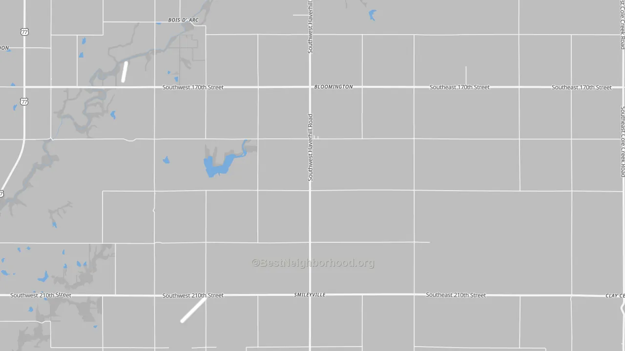 Transit Grade map of Smileyville, KS