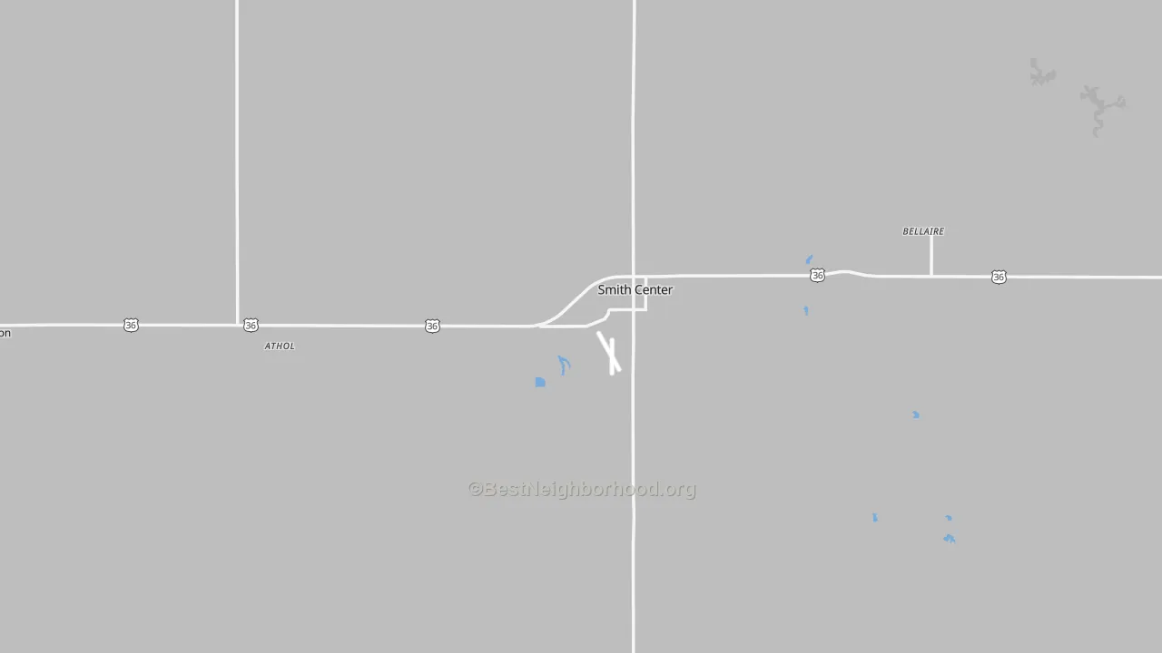 Transit Grade map of Smith County, KS