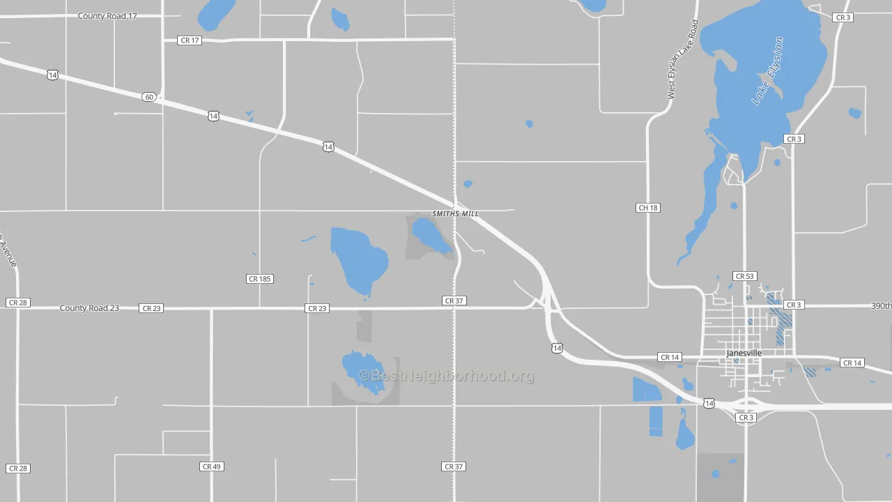 Transit Grade map of Smiths Mill, MN