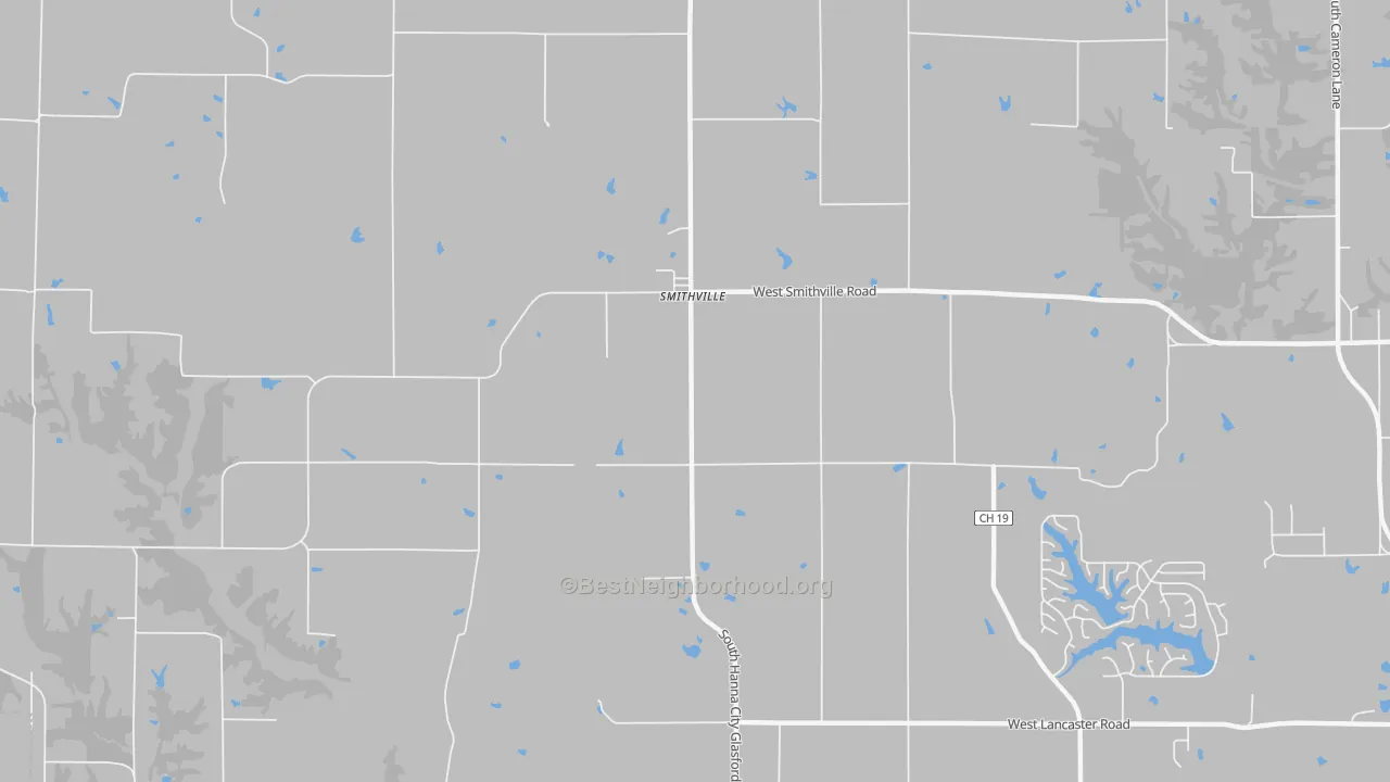 Transit Grade map of Smithville, IL