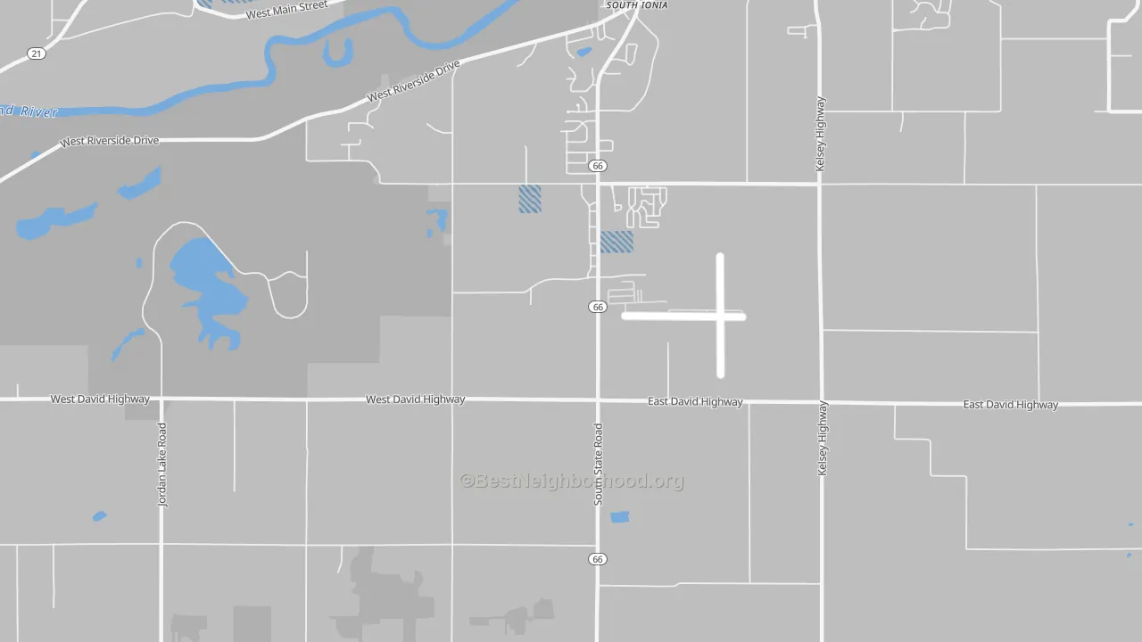 Transit Grade map of Smyrna, MI
