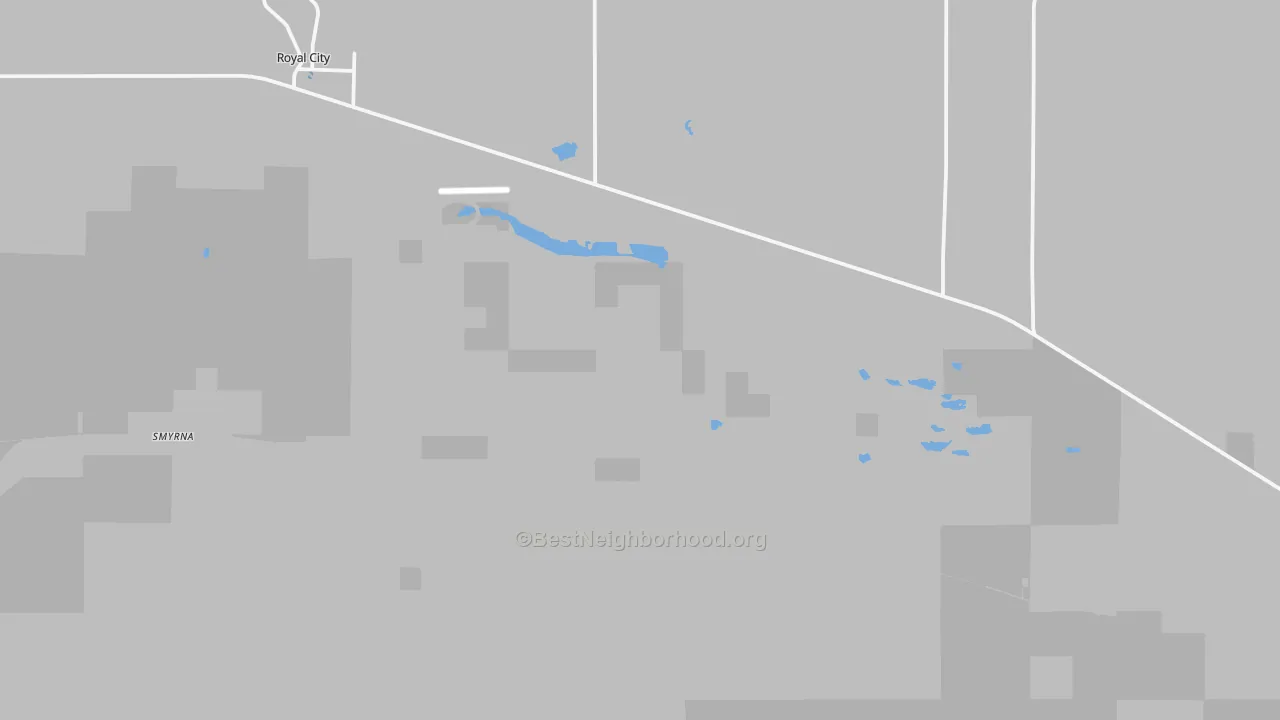 Transit Grade map of Smyrna, WA