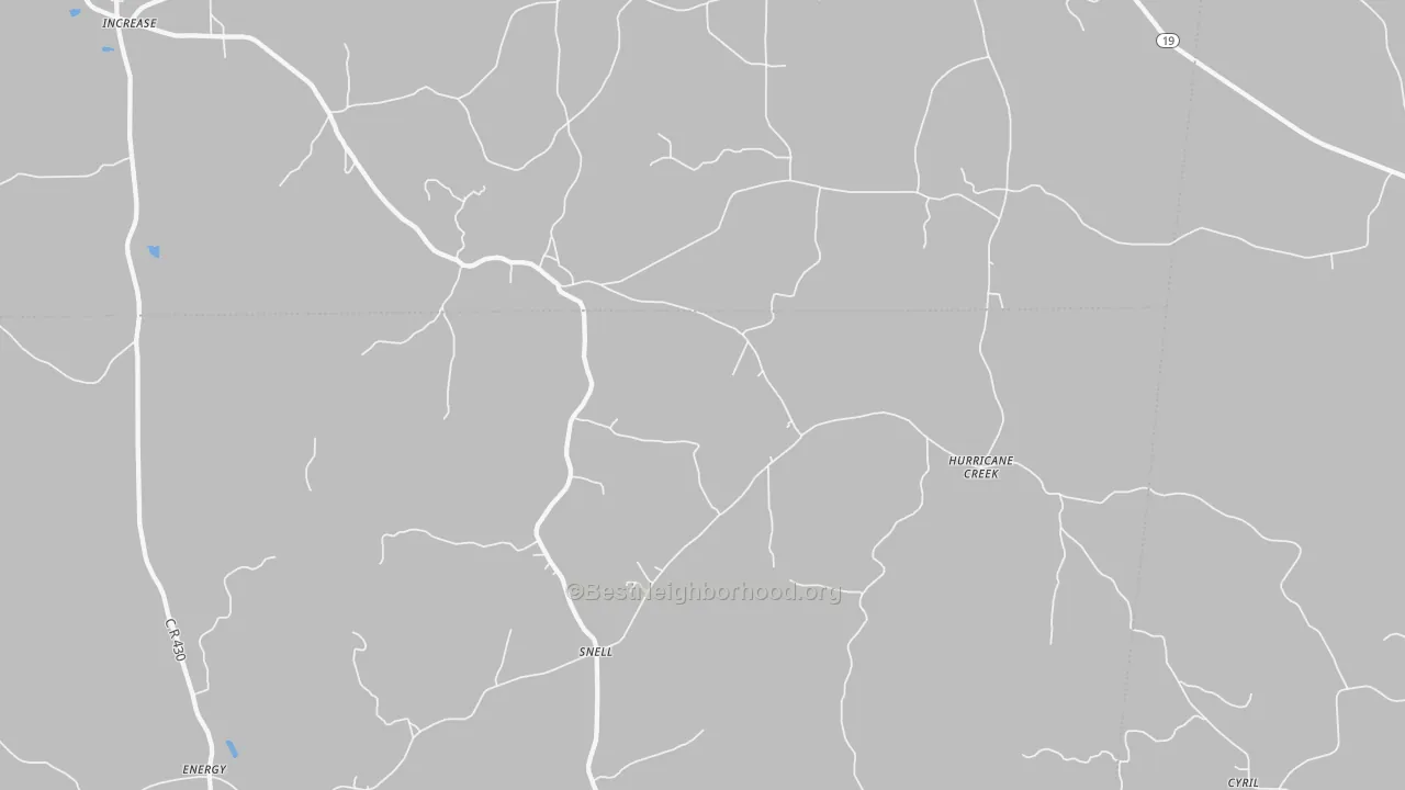 Transit Grade map of Snell, MS