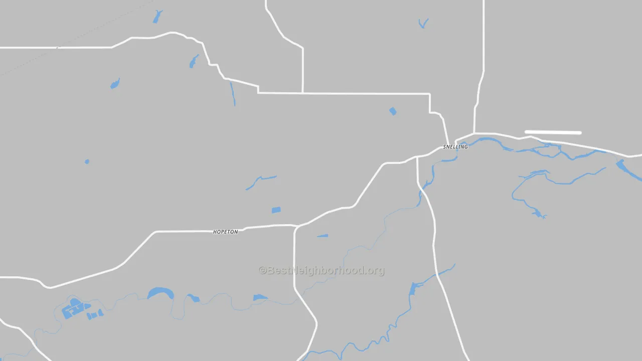 Transit Grade map of Snelling, CA