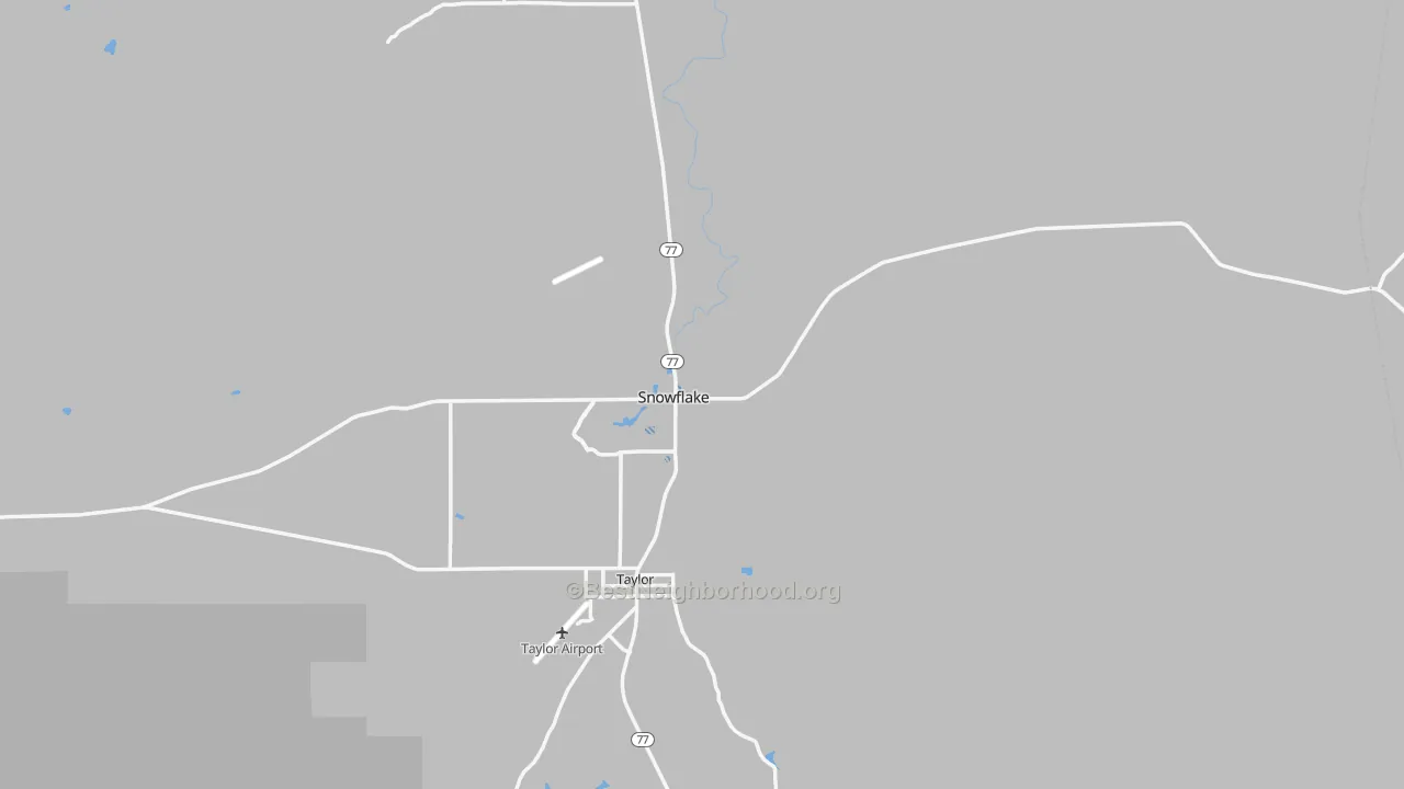 Transit Grade map of Snowflake, AZ