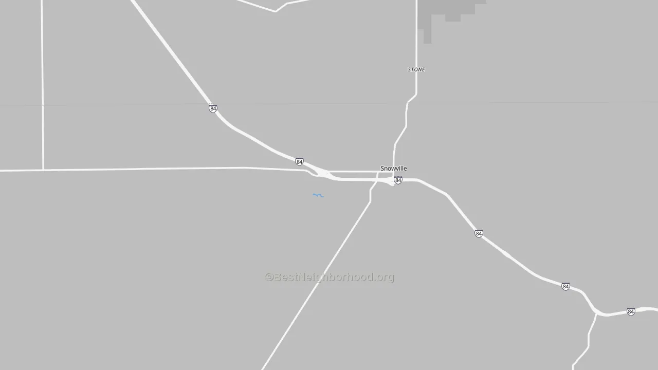 Transit Grade map of Snowville, UT