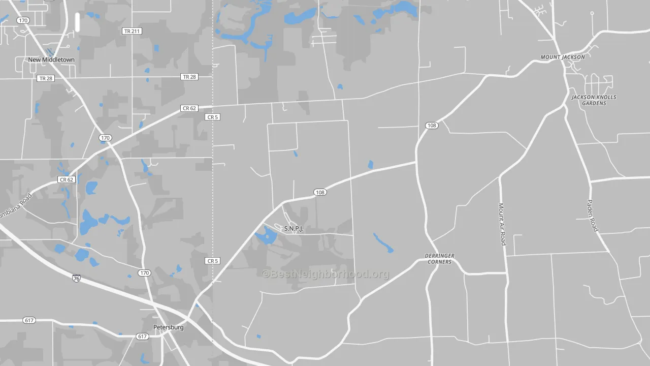 Transit Grade map of S.N.P.J., PA