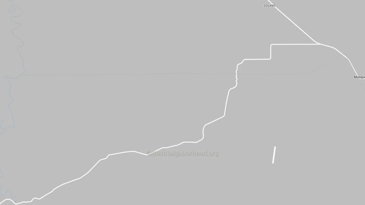 Transit Grade map of Solano, NM
