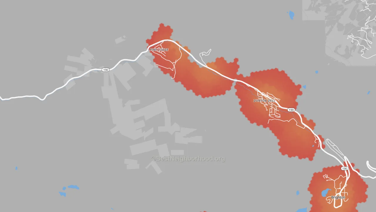 Transit Grade map of Solitude, UT