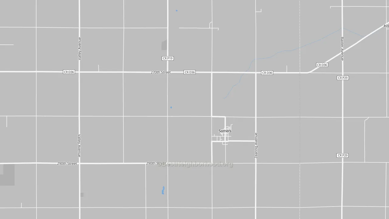 Transit Grade map of Somers, IA