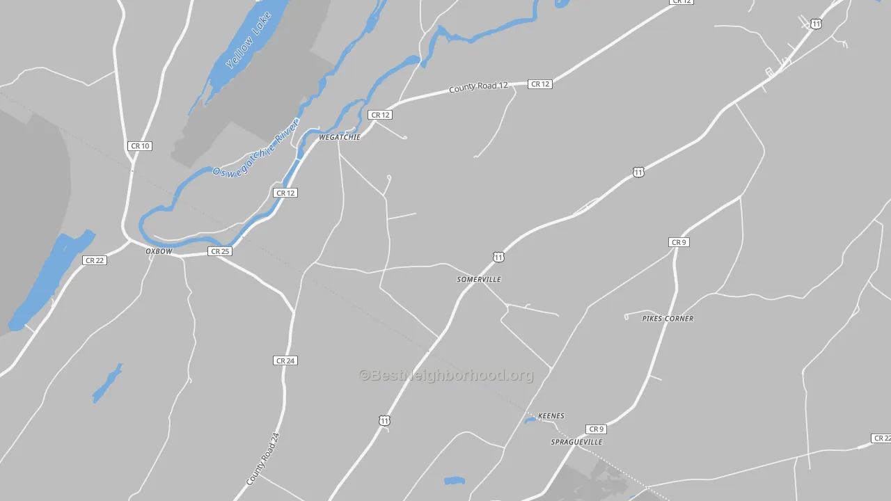 Transit Grade map of Somerville, NY