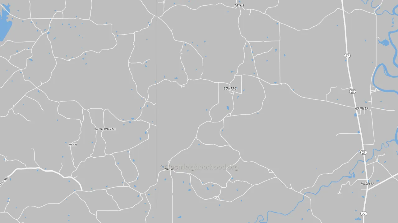 Transit Grade map of Sontag, MS