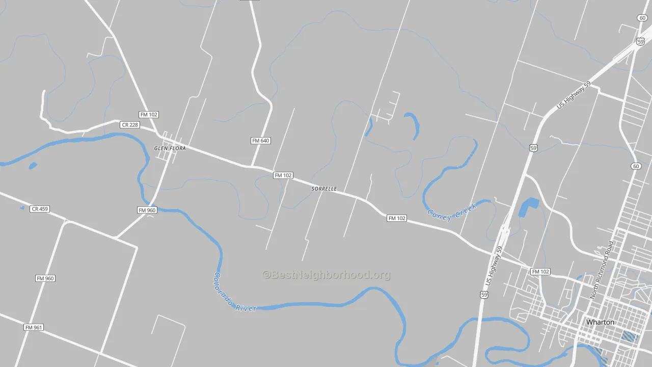 Transit Grade map of Sorrelle, TX