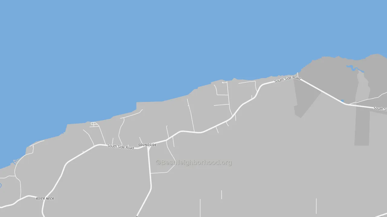 Transit Grade map of Soundside, NC