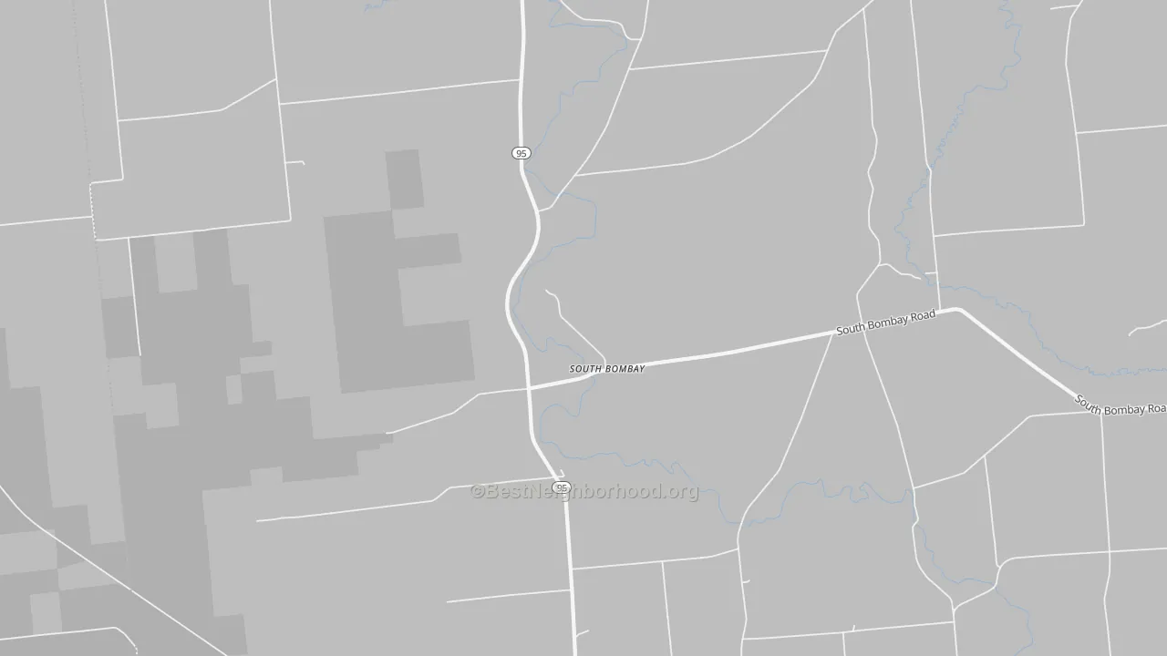 Transit Grade map of South Bombay, NY