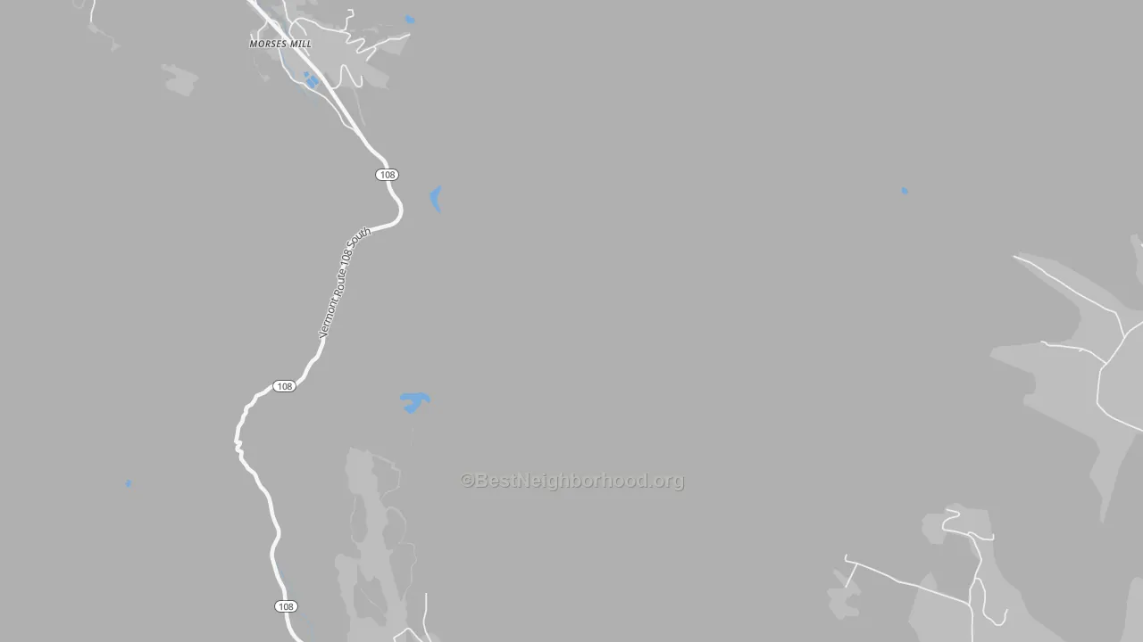 Transit Grade map of South Cambridge, VT